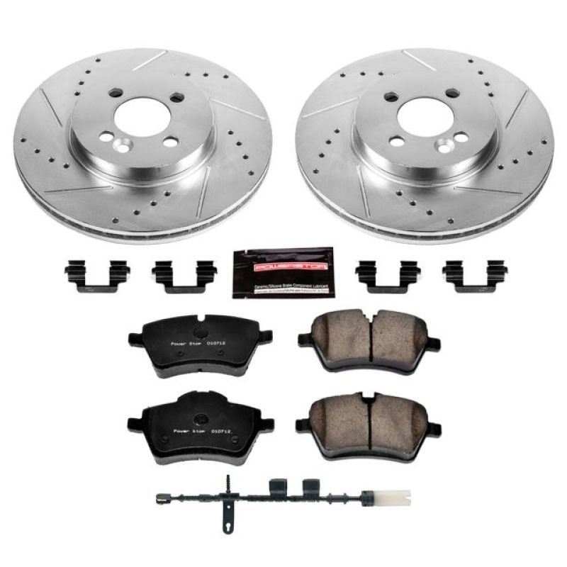 Power Stop 11-16 Mini Cooper Front Z23 Evolution Sport Brake Kit Power Stop 11-16 Mini Cooper Front Z23 Evolution Sport Brake Kit