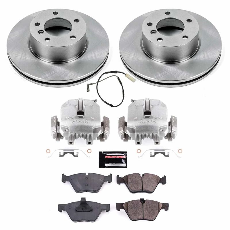 Power Stop 2007 BMW 328i Front Autospecialty Brake Kit w/Calipers Power Stop 2007 BMW 328i Front Autospecialty Brake Kit w/Calipers