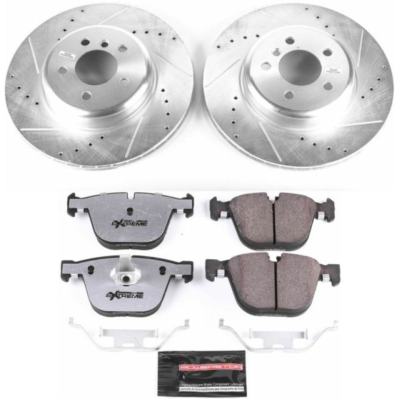 Power Stop 10-17 BMW 535i GT Rear Z26 Street Warrior Brake Kit Power Stop 10-17 BMW 535i GT Rear Z26 Street Warrior Brake Kit