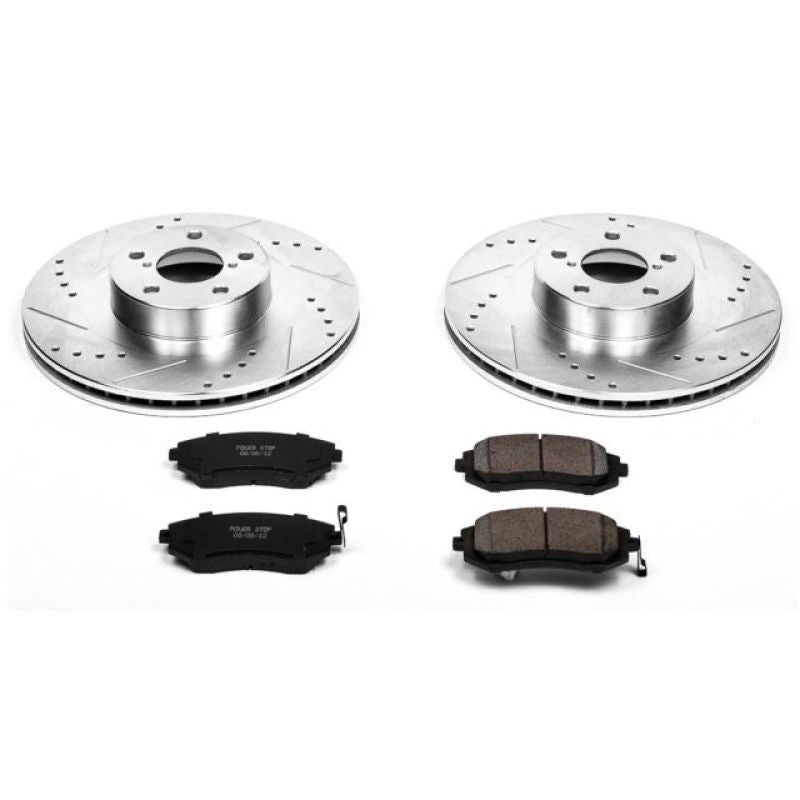 Power Stop 05-06 Saab 9-2X Front Z23 Evolution Sport Brake Kit Power Stop 05-06 Saab 9-2X Front Z23 Evolution Sport Brake Kit