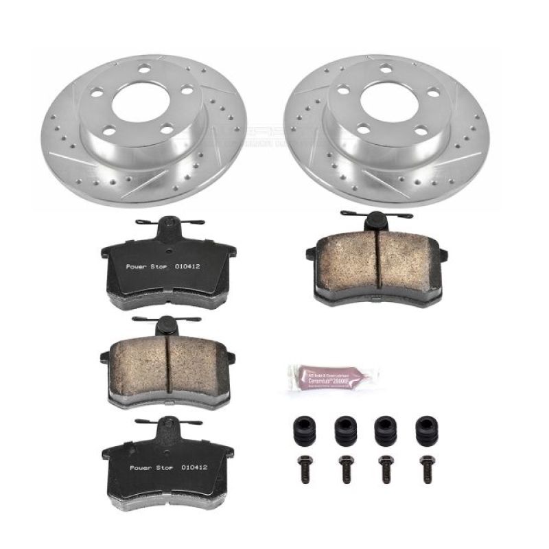Power Stop 96-01 Audi A4 Quattro Rear Z23 Evolution Sport Brake Kit Power Stop 96-01 Audi A4 Quattro Rear Z23 Evolution Sport Brake Kit