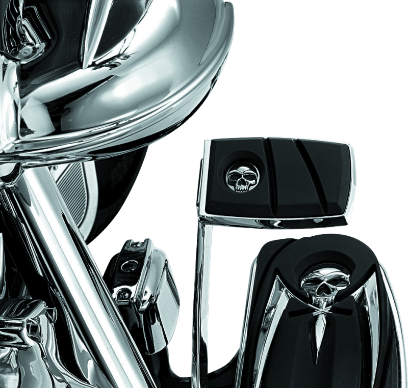 Kuryakyn Zombie Brake Pedal Pad For FL Models Chrome Kuryakyn Zombie Brake Pedal Pad For FL Models Chrome