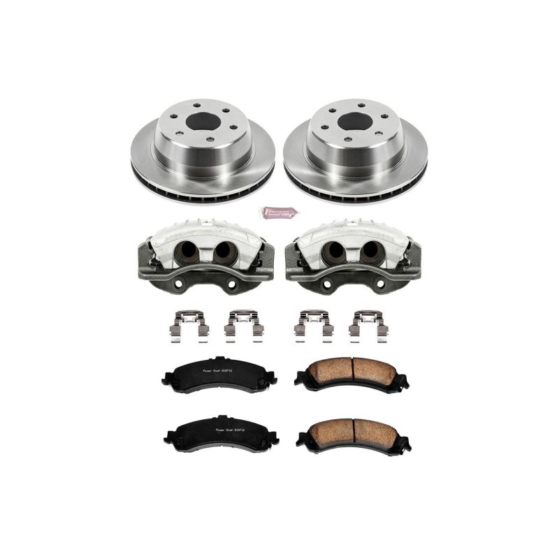 Power Stop 02-06 Cadillac Escalade Rear Autospecialty Brake Kit w/Calipers Power Stop 02-06 Cadillac Escalade Rear Autospecialty Brake Kit w/Calipers