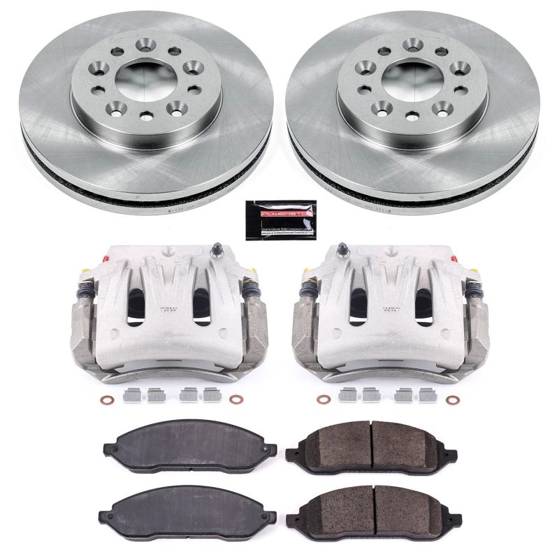 Power Stop 04-07 Ford Freestar Front Autospecialty Brake Kit w/Calipers Power Stop 04-07 Ford Freestar Front Autospecialty Brake Kit w/Calipers