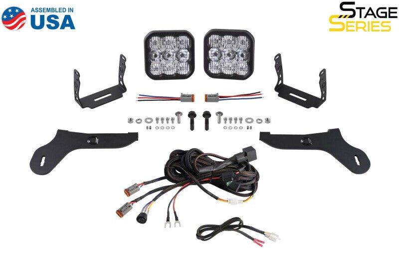 Diode Dynamics 17-20 Ford Raptor SS5 Bumper Bracket Kit Diode Dynamics 17-20 Ford Raptor SS5 Bumper Bracket Kit