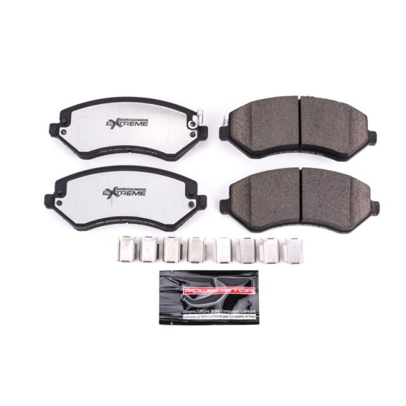 Power Stop 04-07 Chrysler Town & Country Front Z36 Truck & Tow Brake Pads w/Hardware Power Stop 04-07 Chrysler Town & Country Front Z36 Truck & Tow Brake Pads w/Hardware