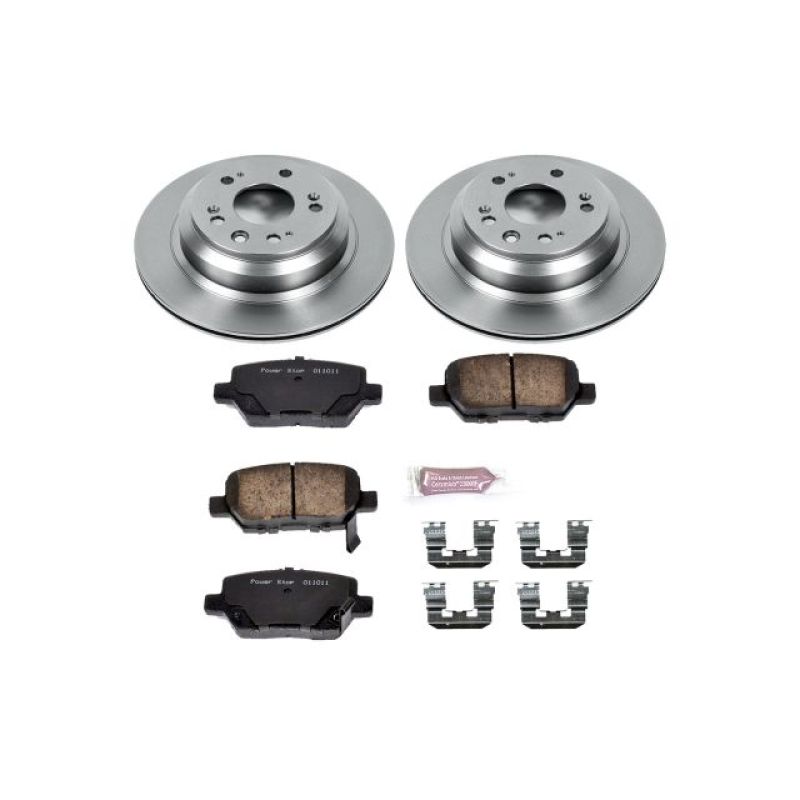 Power Stop 05-12 Acura RL Rear Autospecialty Brake Kit Power Stop 05-12 Acura RL Rear Autospecialty Brake Kit