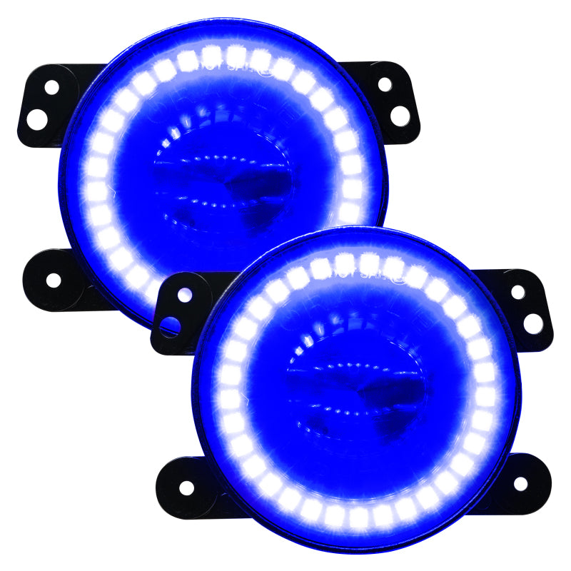 Oracle Jeep Wrangler JK/JL/JT High Performance W LED Fog Lights - w/o Controller Oracle Jeep Wrangler JK/JL/JT High Performance W LED Fog Lights - w/o Controller