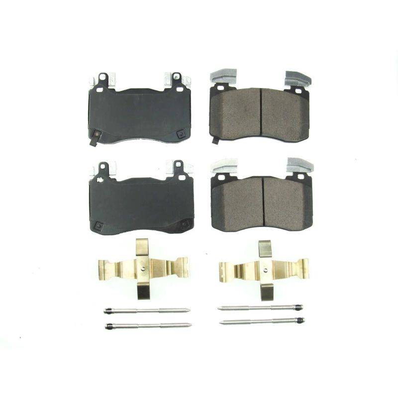 Power Stop 18-19 Kia Stinger Front Z17 Evolution Ceramic Brake Pads w/Hardware Power Stop 18-19 Kia Stinger Front Z17 Evolution Ceramic Brake Pads w/Hardware