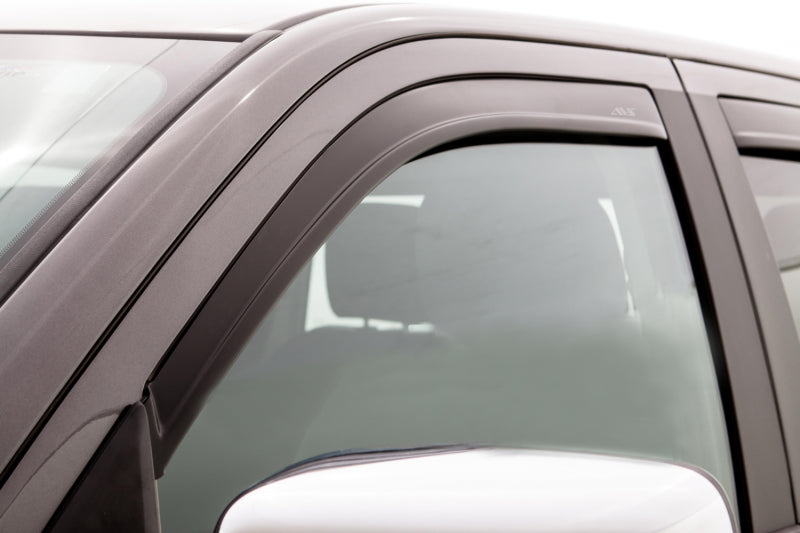 AVS 09-18 Dodge RAM 1500 Quad Cab Ventvisor In-Channel Window Deflectors 4pc - Matte Black AVS 09-18 Dodge RAM 1500 Quad Cab Ventvisor In-Channel Window Deflectors 4pc - Matte Black