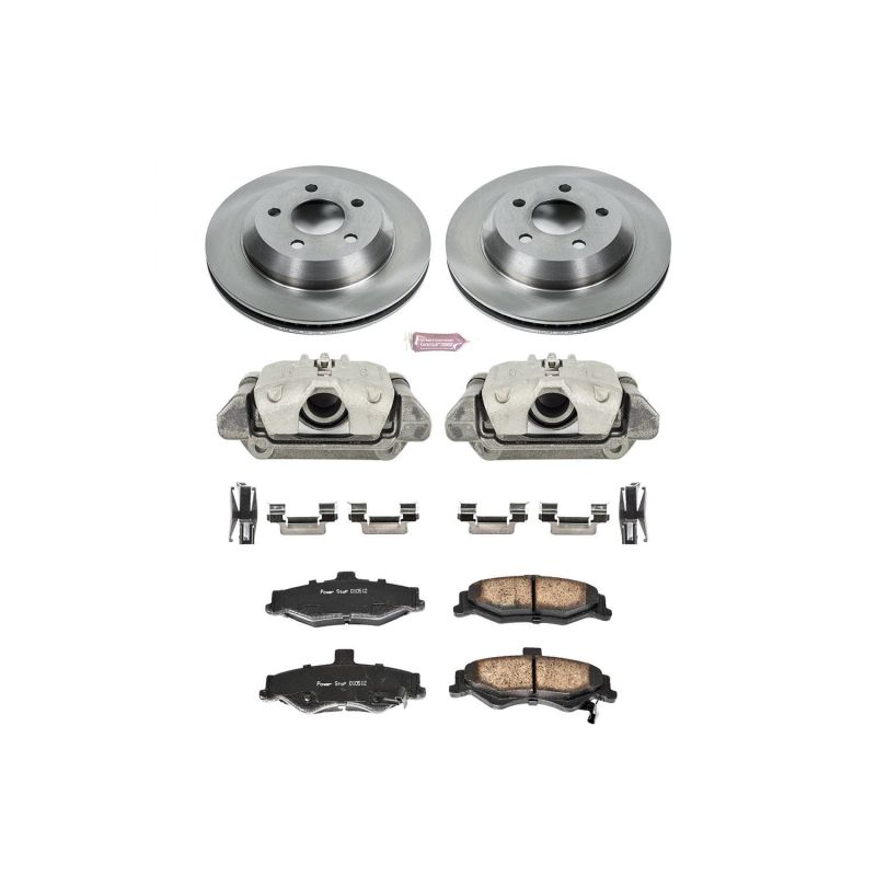 Power Stop 98-02 Chevrolet Camaro Rear Autospecialty Brake Kit w/Calipers Power Stop 98-02 Chevrolet Camaro Rear Autospecialty Brake Kit w/Calipers