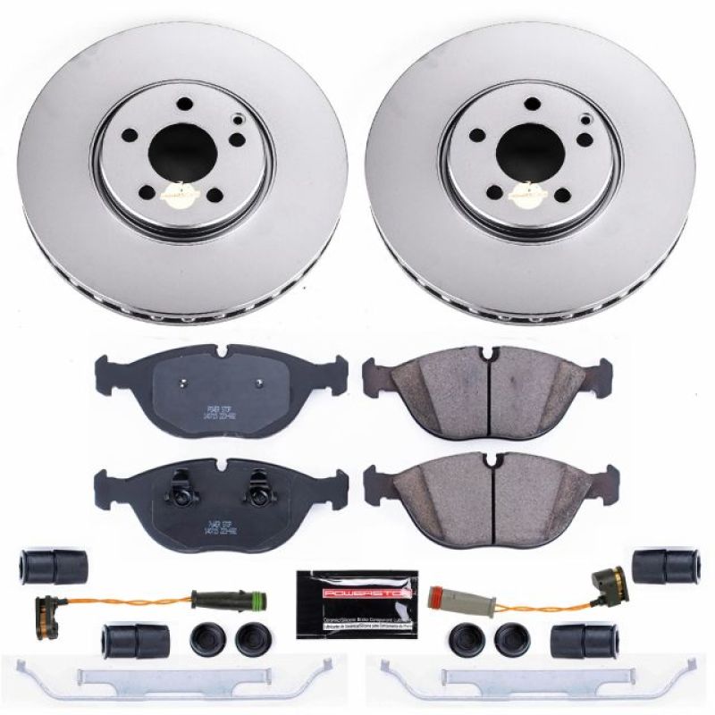 Power Stop 04-05 Mercedes-Benz E500 Front Z23 Evolution Sport Coated Brake Kit Power Stop 04-05 Mercedes-Benz E500 Front Z23 Evolution Sport Coated Brake Kit