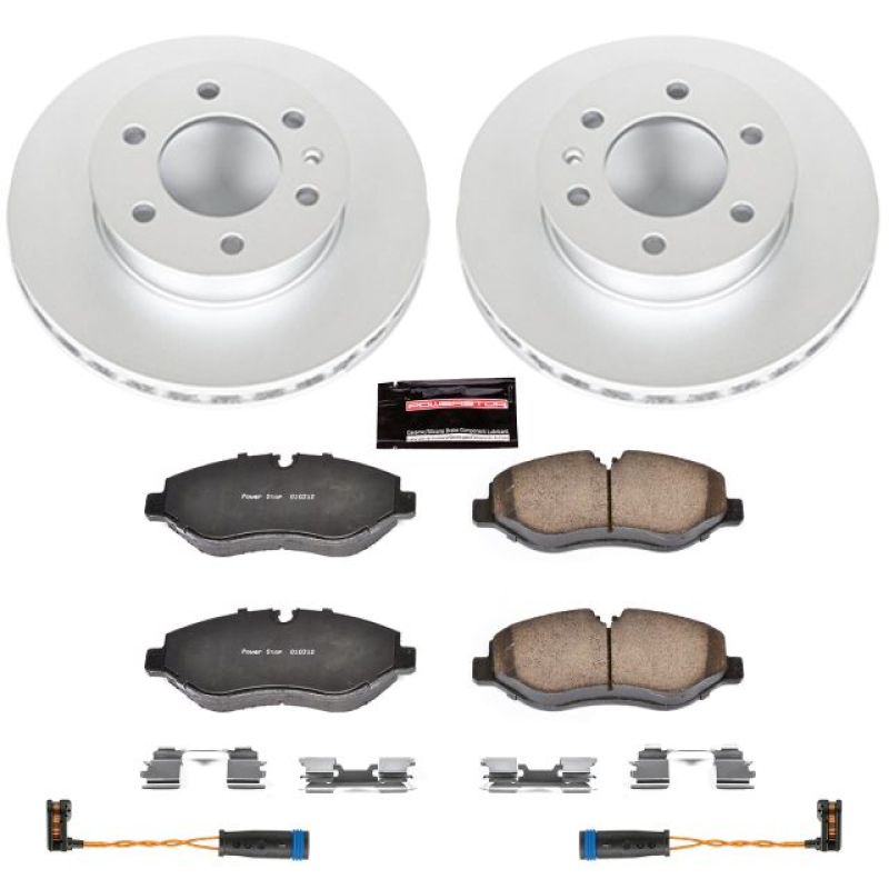 Power Stop 07-09 Dodge Sprinter 2500 Front Z23 Evolution Sport Coated Brake Kit Power Stop 07-09 Dodge Sprinter 2500 Front Z23 Evolution Sport Coated Brake Kit