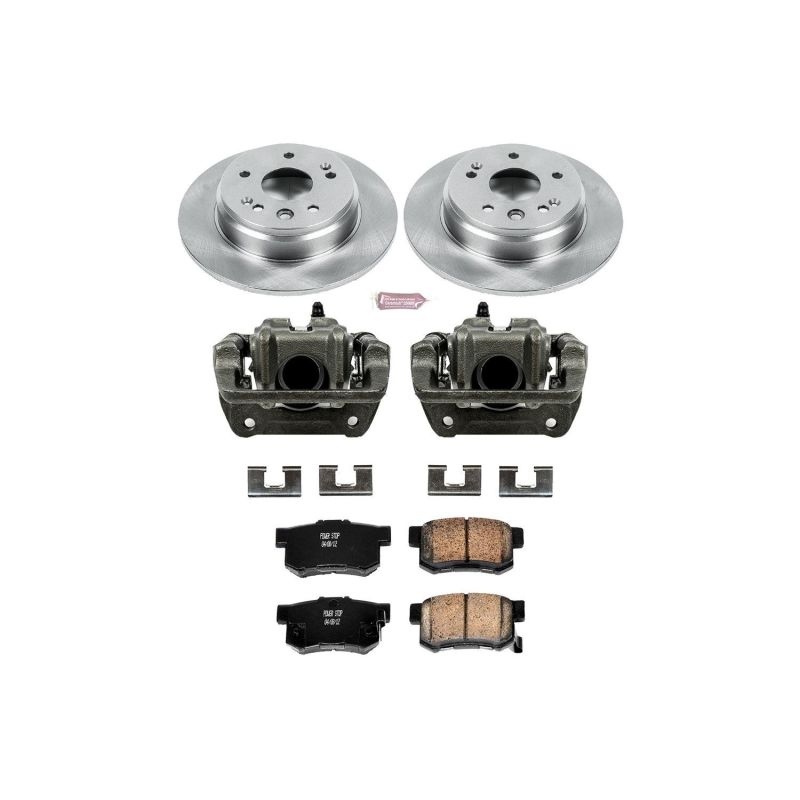 Power Stop 99-03 Acura TL Rear Autospecialty Brake Kit w/Calipers Power Stop 99-03 Acura TL Rear Autospecialty Brake Kit w/Calipers