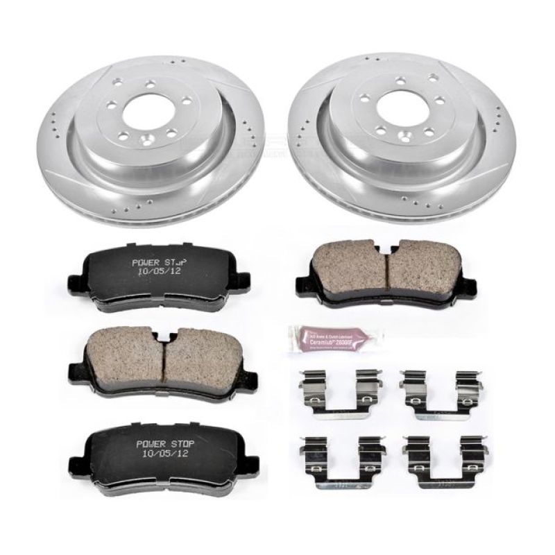 Power Stop 10-16 Land Rover LR4 Rear Z23 Evolution Sport Brake Kit Power Stop 10-16 Land Rover LR4 Rear Z23 Evolution Sport Brake Kit
