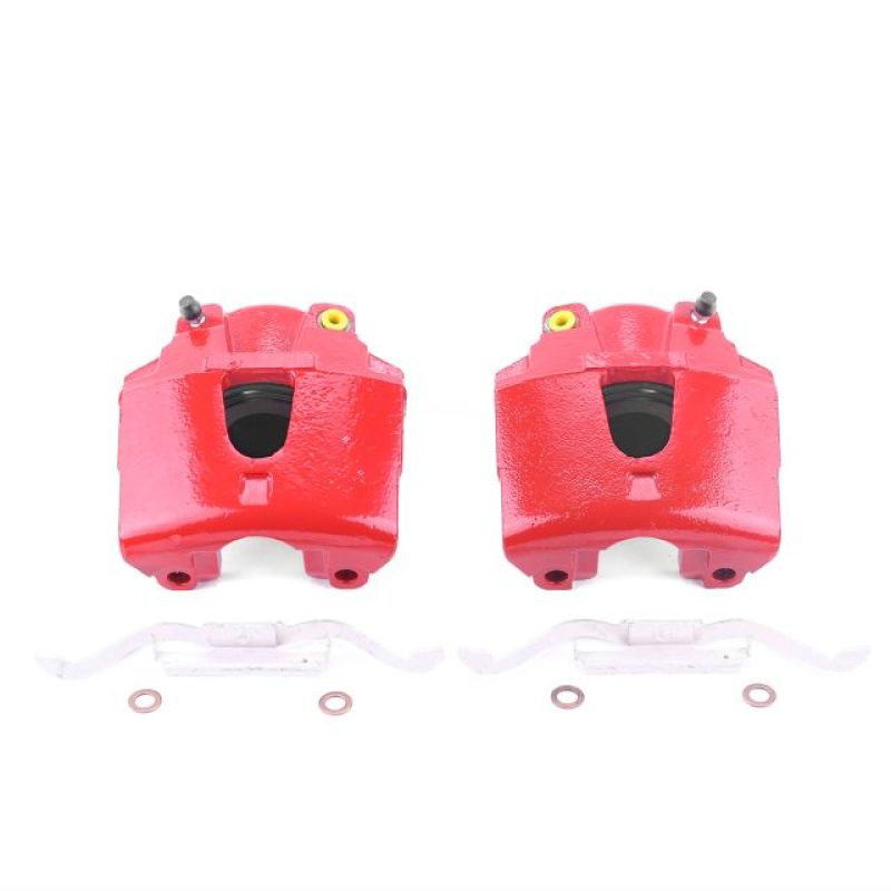 Power Stop 00-02 Dodge Dakota Front Red Calipers w/o Brackets - Pair Power Stop 00-02 Dodge Dakota Front Red Calipers w/o Brackets - Pair
