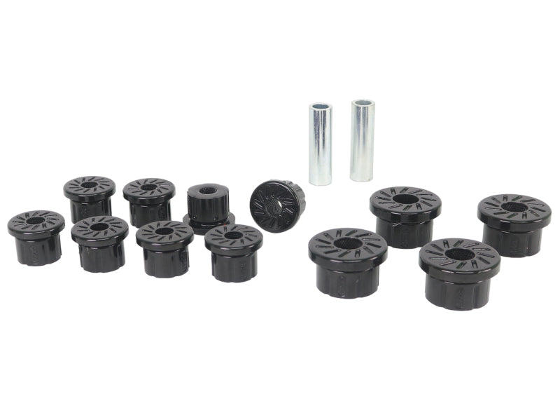 Whiteline 1986-1995 Suzuki Samurai Front Leaf Spring Eye And Shackle Bushings Whiteline 1986-1995 Suzuki Samurai Front Leaf Spring Eye And Shackle Bushings