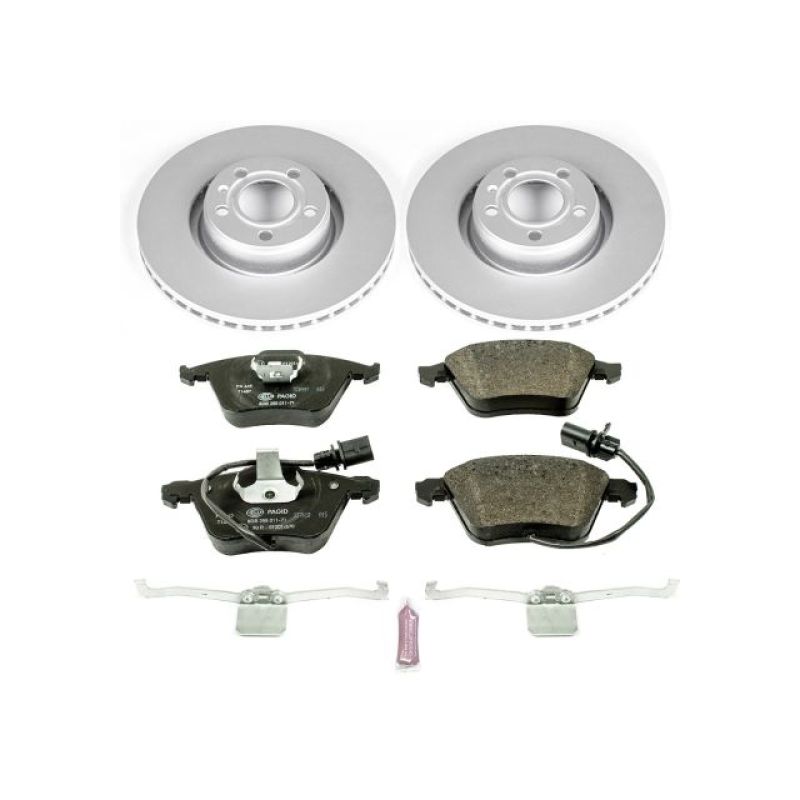 Power Stop 05-11 Audi A6 Front Euro-Stop Brake Kit Power Stop 05-11 Audi A6 Front Euro-Stop Brake Kit