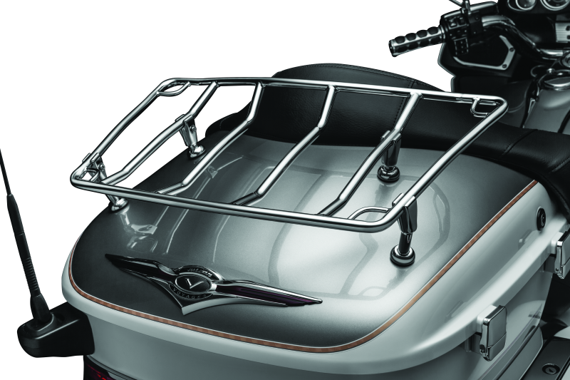 Kuryakyn Multi-Rack Adjustable Trunk Luggage Rack Chrome Kuryakyn Multi-Rack Adjustable Trunk Luggage Rack Chrome