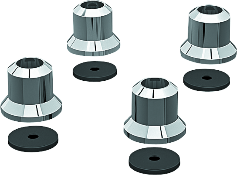 Kuryakyn Luggage Rack Risers 01-22 Honda GL1800 Chrome Kuryakyn Luggage Rack Risers 01-22 Honda GL1800 Chrome