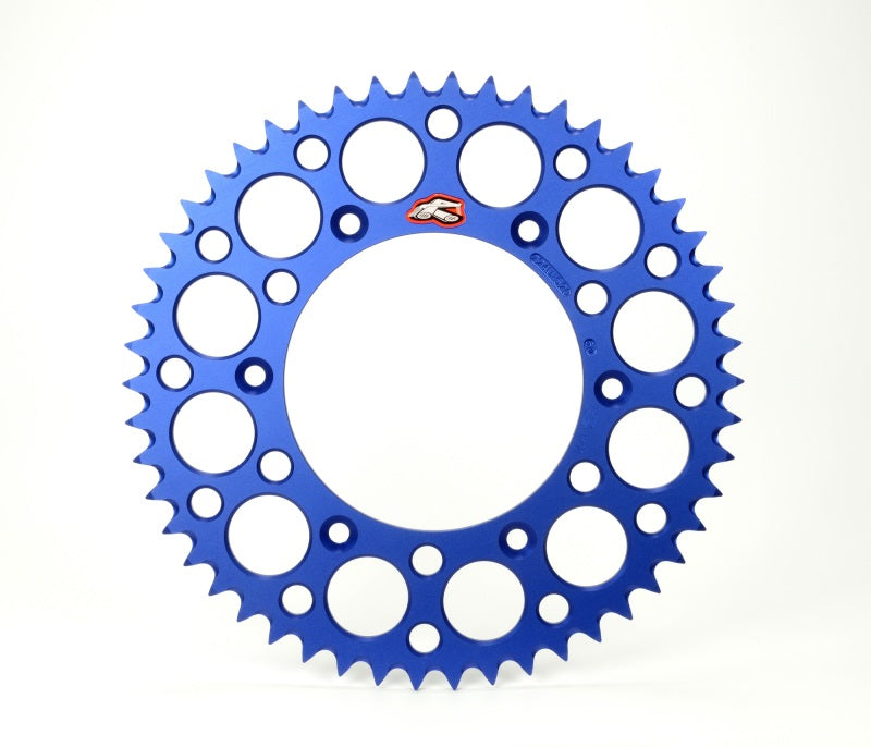 Renthal 21-23 Husqvarna TC 85 Rear Grooved Sprocket - Blue 428-46P Teeth Renthal 21-23 Husqvarna TC 85 Rear Grooved Sprocket - Blue 428-46P Teeth