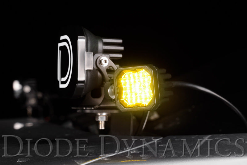 Diode Dynamics Stage Series C1 LED Pod Sport - Yellow Spot Standard ABL (Pair) Diode Dynamics Stage Series C1 LED Pod Sport - Yellow Spot Standard ABL (Pair)