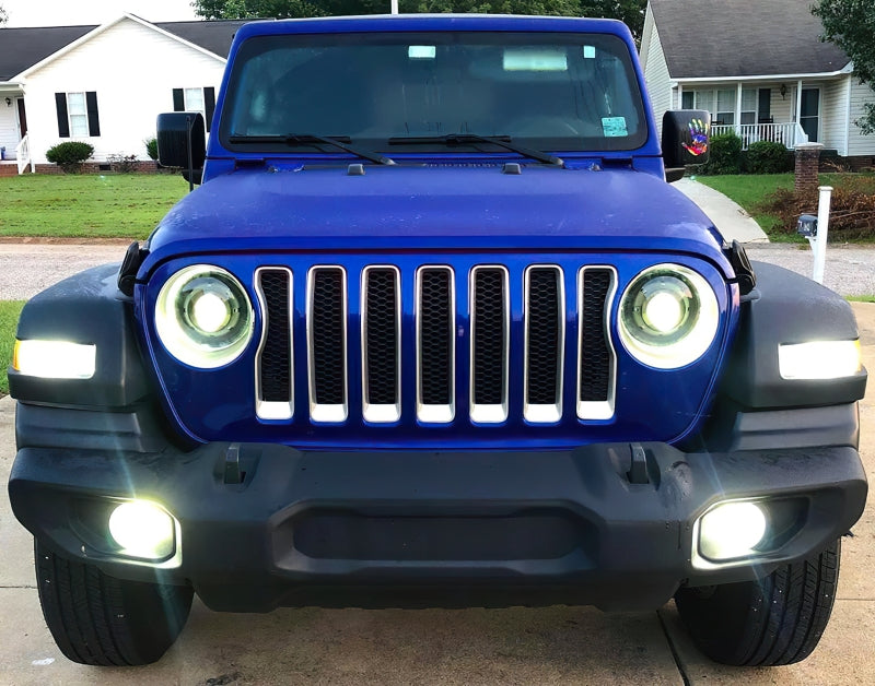 Oracle Jeep JL/Gladiator JT Oculus Bi-LED Projector Headlights - Amber/White Switchback SEE WARRANTY Oracle Jeep JL/Gladiator JT Oculus Bi-LED Projector Headlights - Amber/White Switchback SEE WARRANTY