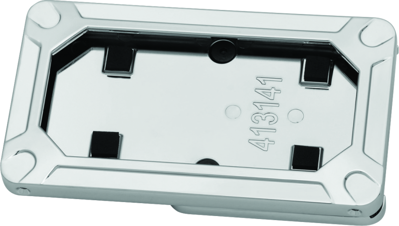 Kuryakyn Nova Side Mount License Plate Frame Gloss Chrome Kuryakyn Nova Side Mount License Plate Frame Gloss Chrome