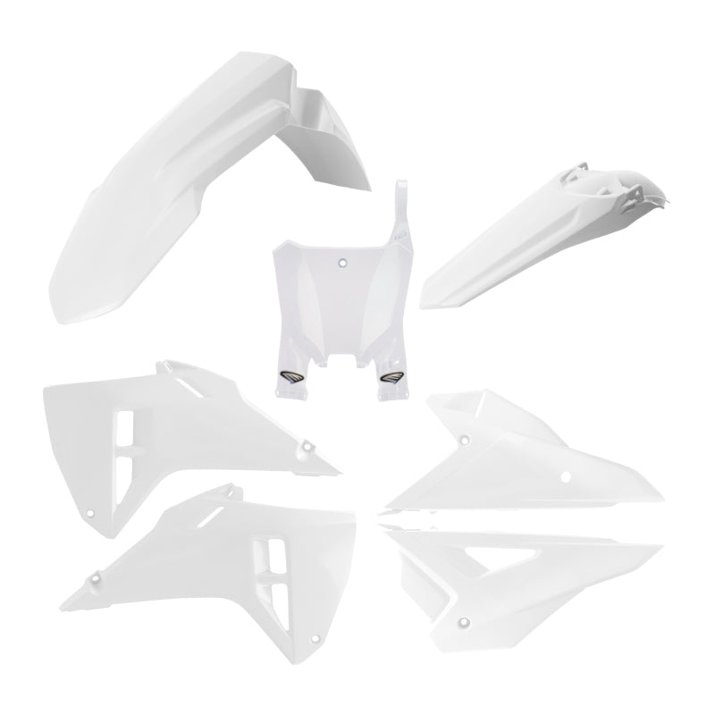 Cycra 2025 Honda CRF250/450R 5 Pc Replica Kit - White Cycra 2025 Honda CRF250/450R 5 Pc Replica Kit - White