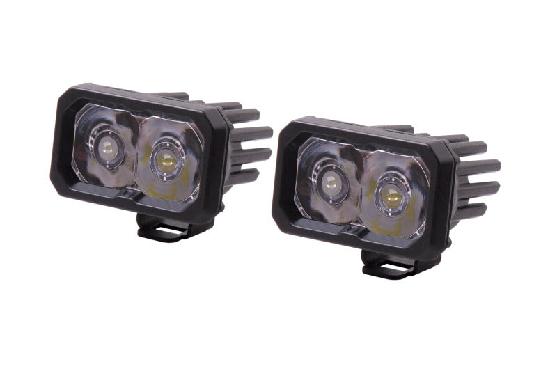 Diode Dynamics Stage Series 2 In LED Pod Pro - White Spot Standard ABL (Pair) Diode Dynamics Stage Series 2 In LED Pod Pro - White Spot Standard ABL (Pair)