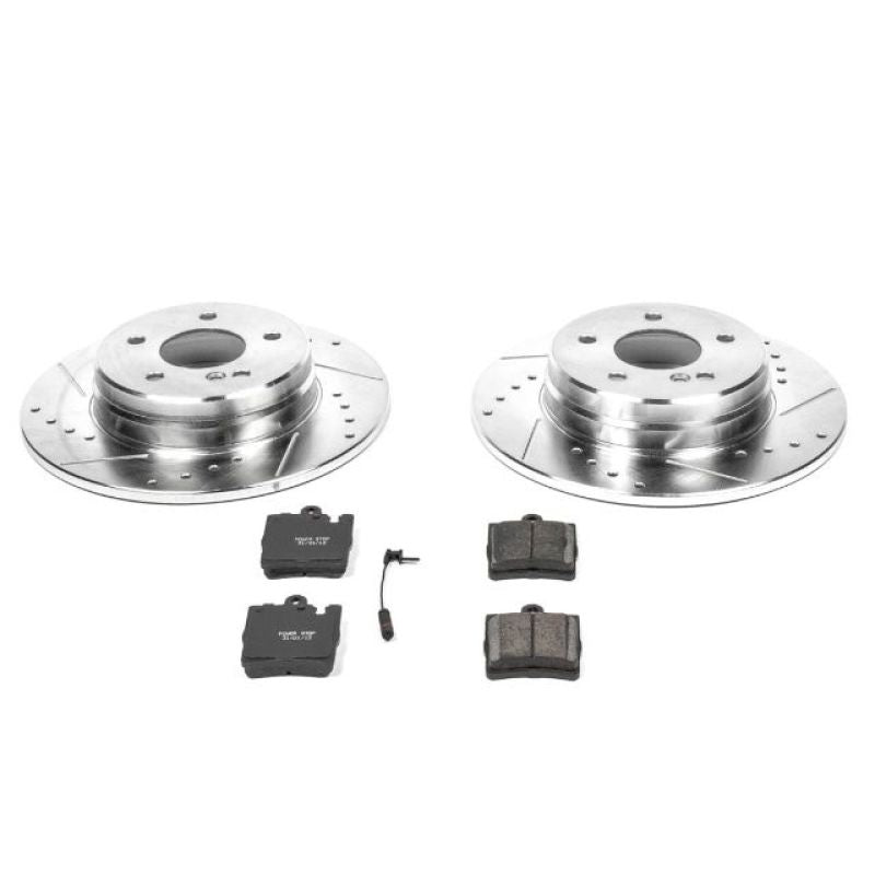 Power Stop 03-05 Mercedes-Benz C240 Rear Z23 Evolution Sport Brake Kit Power Stop 03-05 Mercedes-Benz C240 Rear Z23 Evolution Sport Brake Kit