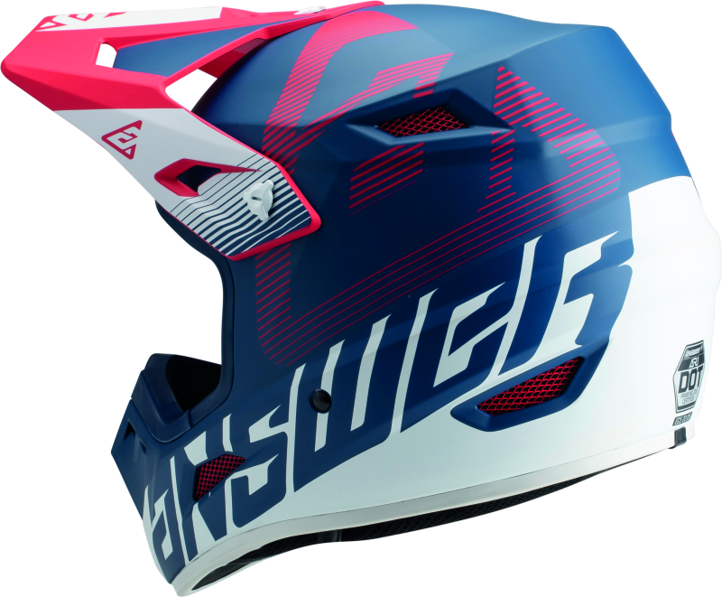 Answer AR1 V2 Bold Helmet Red/White/Blue Youth - Small Answer AR1 V2 Bold Helmet Red/White/Blue Youth - Small