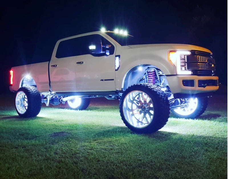 Oracle LED Illuminated Wheel Rings - White SEE WARRANTY Oracle LED Illuminated Wheel Rings - White SEE WARRANTY