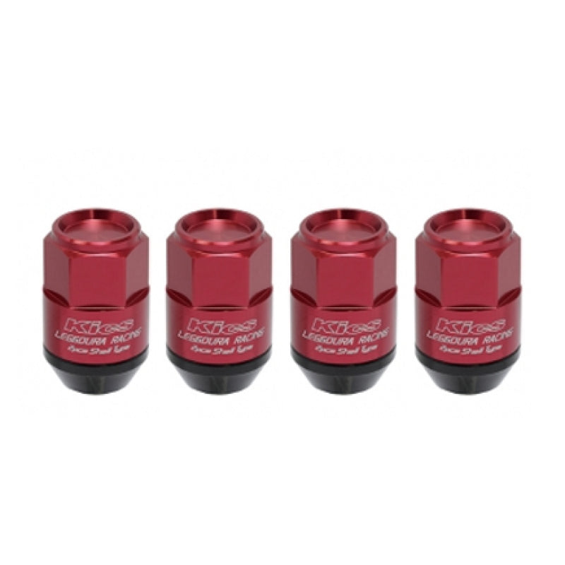 Project Kics Leggdura Racing Shell Type Lug Nut 35Mm Closed-End Look 16 Pcs + 4 Locks 12X1.25 Red Project Kics Leggdura Racing Shell Type Lug Nut 35Mm Closed-End Look 16 Pcs + 4 Locks 12X1.25 Red