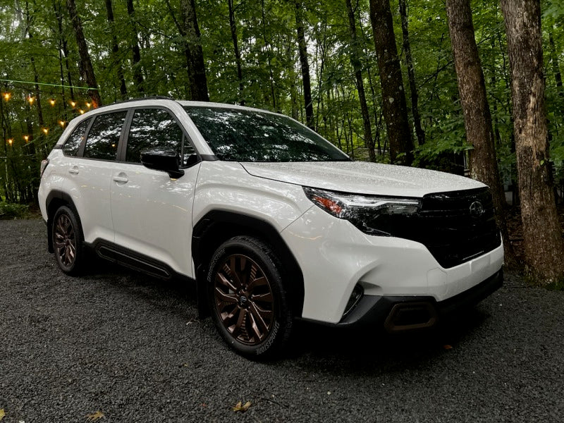 Rally Armor 2025 Subaru Forester Black UR Mud Flap w/Red Logo Rally Armor 2025 Subaru Forester Black UR Mud Flap w/Red Logo