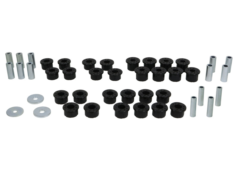 Whiteline 90-05 Mazda Miata (NA/NB Chassis) Rear Control Arm Bushing Kit Whiteline 90-05 Mazda Miata (NA/NB Chassis) Rear Control Arm Bushing Kit