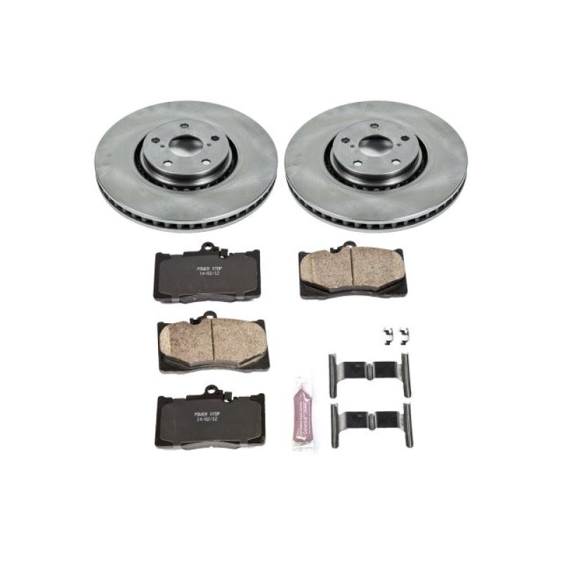 Power Stop 07-11 Lexus GS350 Front Autospecialty Brake Kit Power Stop 07-11 Lexus GS350 Front Autospecialty Brake Kit