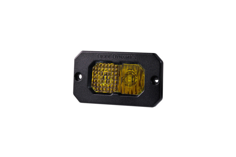 Diode Dynamics Stage Series 2in LED Pod Sport - Yellow Combo Flush ABL (Single) Diode Dynamics Stage Series 2in LED Pod Sport - Yellow Combo Flush ABL (Single)