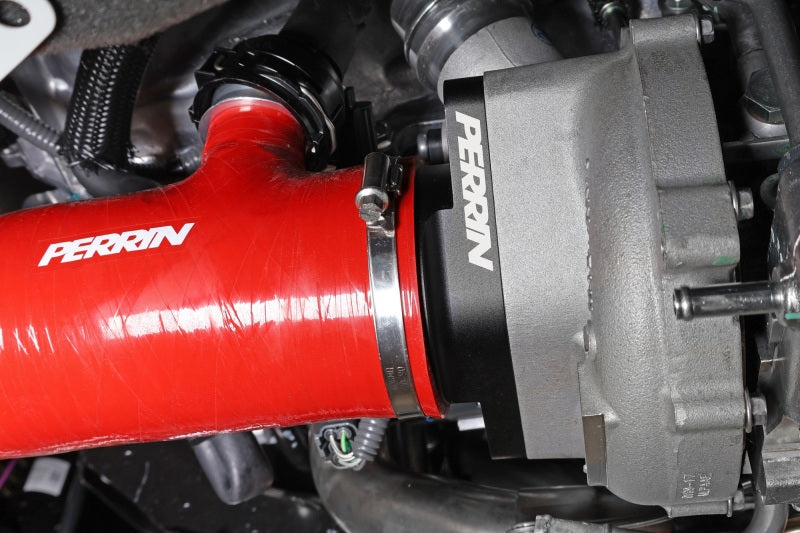 Perrin 2022+ Subaru WRX Red 3in Turbo Inlet Hose w/ Nozzle (Short) Perrin 2022+ Subaru WRX Red 3in Turbo Inlet Hose w/ Nozzle (Short)