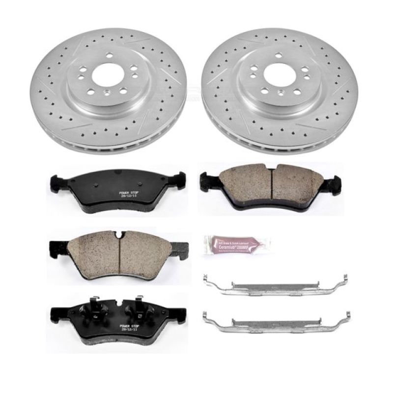 Power Stop 10-11 Mercedes-Benz ML450 Front Z23 Evolution Sport Brake Kit Power Stop 10-11 Mercedes-Benz ML450 Front Z23 Evolution Sport Brake Kit