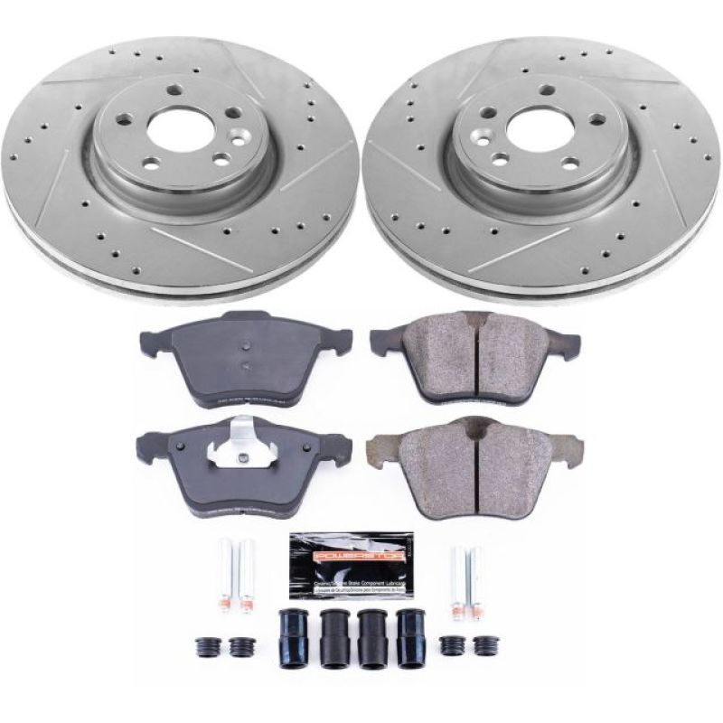 Power Stop 15-18 Volvo S60 Front Z23 Evolution Sport Brake Kit Power Stop 15-18 Volvo S60 Front Z23 Evolution Sport Brake Kit