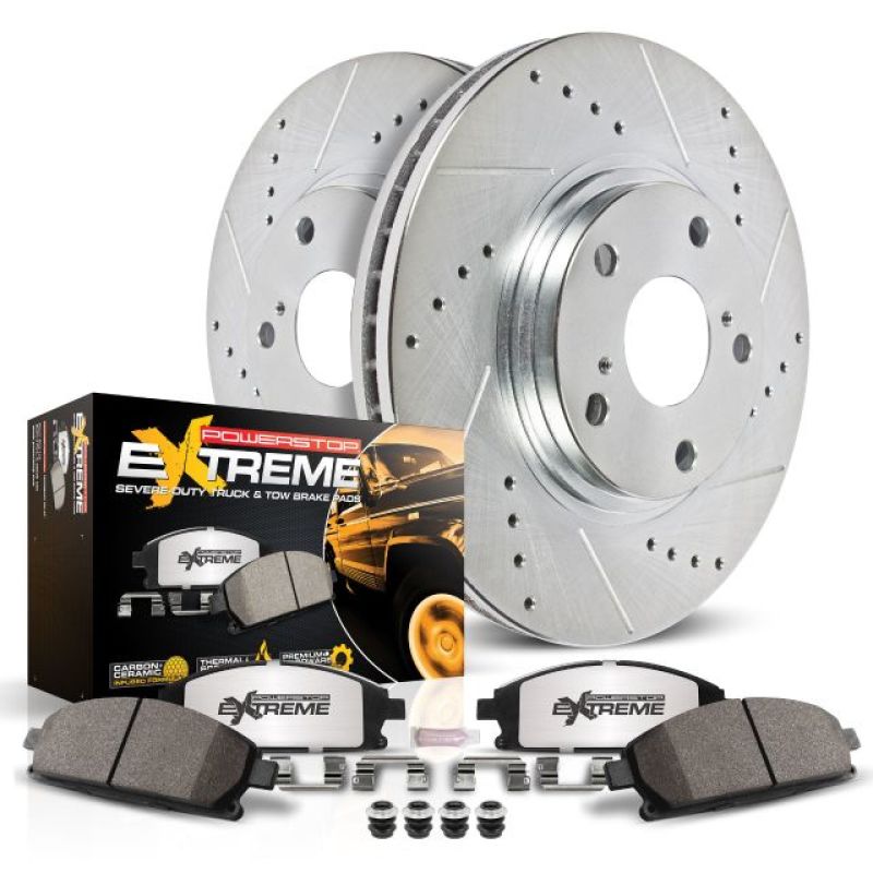 Power Stop 04-07 Buick Rainier Rear Z36 Truck & Tow Brake Kit Power Stop 04-07 Buick Rainier Rear Z36 Truck & Tow Brake Kit