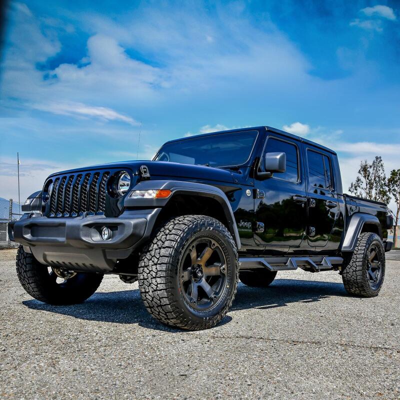 Westin 2020 Jeep Gladiator HDX Drop Nerf Step Bars - Textured Black Westin 2020 Jeep Gladiator HDX Drop Nerf Step Bars - Textured Black