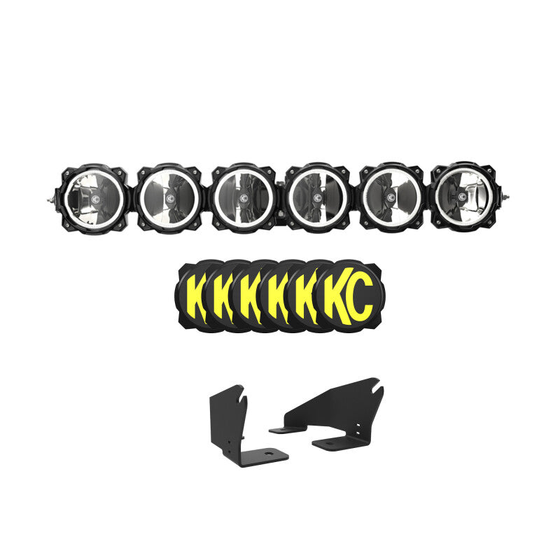 KC HiLiTES 2022+ Polaris RZR Pro XP 39in. Pro6 Gravity LED 6-Light 120w Combo Beam KC HiLiTES 2022+ Polaris RZR Pro XP 39in. Pro6 Gravity LED 6-Light 120w Combo Beam