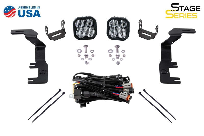 Diode Dynamics 15-21 Colorado/Canyon SS3 LED Ditch Light Kit - Yellow Pro Combo Diode Dynamics 15-21 Colorado/Canyon SS3 LED Ditch Light Kit - Yellow Pro Combo