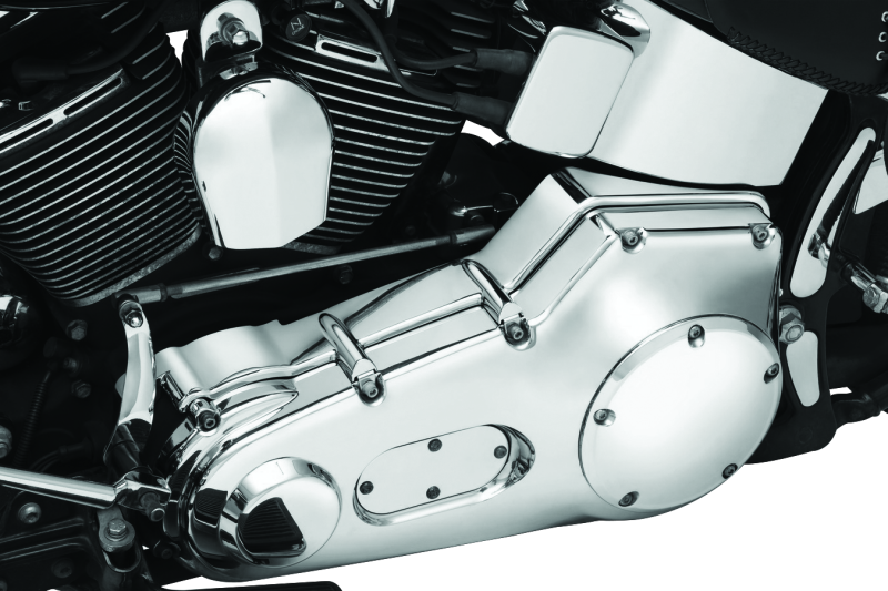 Kuryakyn Cast Inner Primary Cover 00-06 Softail Models Chrome Kuryakyn Cast Inner Primary Cover 00-06 Softail Models Chrome
