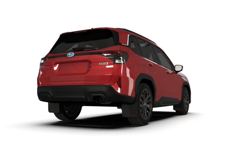 Rally Armor 2025 Subaru Forester Black UR Mud Flap w/Red Logo Rally Armor 2025 Subaru Forester Black UR Mud Flap w/Red Logo