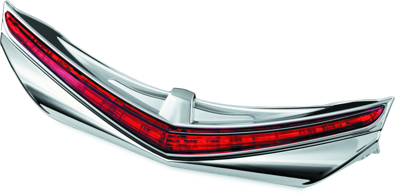 Kuryakyn L.E.D. Rear Fender Tip 12-17 GL1800 Chrome Red Lens Kuryakyn L.E.D. Rear Fender Tip 12-17 GL1800 Chrome Red Lens