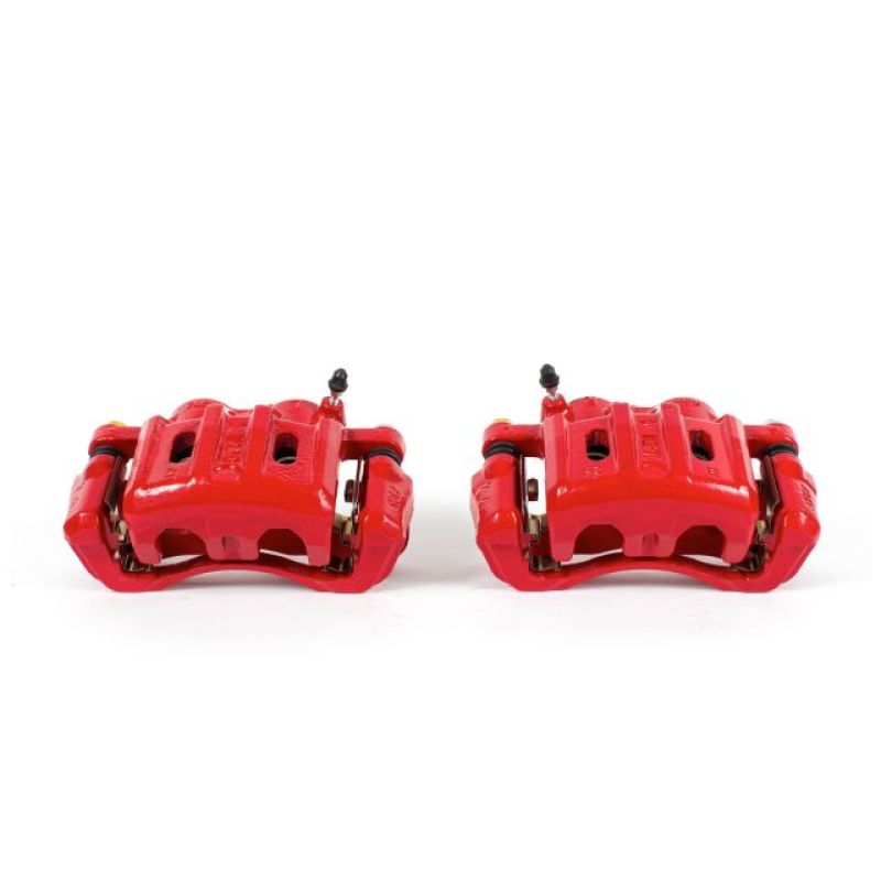 Power Stop 97-04 Mitsubishi Diamante Front Red Calipers w/Brackets - Pair Power Stop 97-04 Mitsubishi Diamante Front Red Calipers w/Brackets - Pair