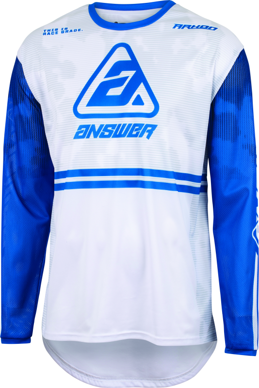 Answer 23 Arkon Trials Jersey Blue/White Youth - Large Answer 23 Arkon Trials Jersey Blue/White Youth - Large
